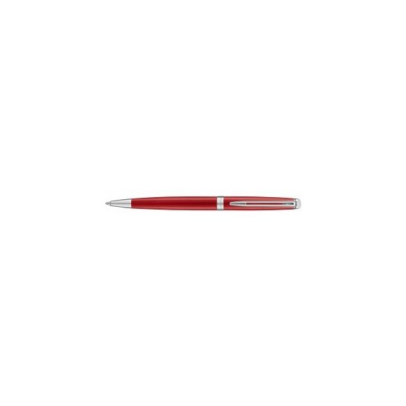 Waterman Hemisphere Golyóstoll PIROS, EZÜST KLIPSZ 2046601