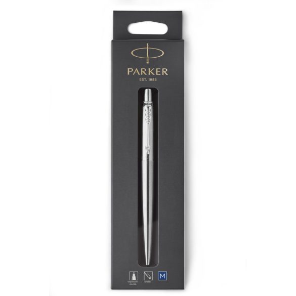 PARKER ROYAL JOTTER GOLYÓSTOLL ROZSDAMENTES ACÉL, EZÜST KLIPSZ  BL 1953205