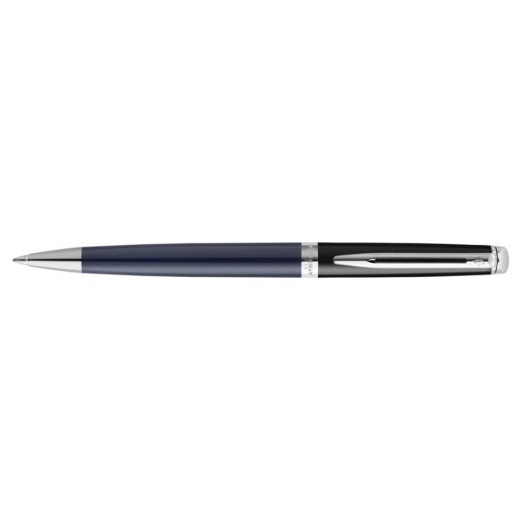 WATERMAN HEMISPHERE COLOR BLOCKING GOLYÓSTOLL FEKETE-KÉK, EZÜST KLIPSZ 2202850