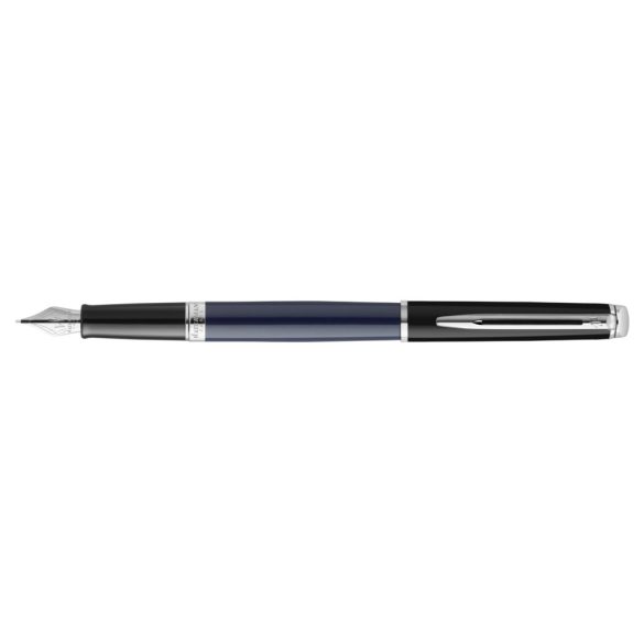 WATERMAN HEMISPHERE COLOR BLOCKING TÖLTŐTOLL FEKETE-KÉK EZÜST KLIPSZ 2202847